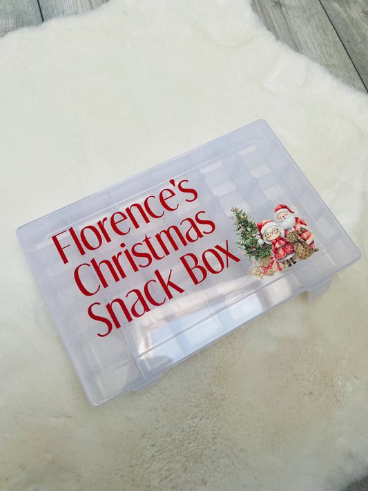 Personalised Christmas Snack Box