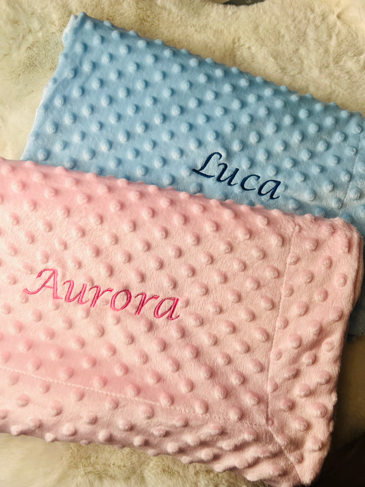 Personalised Embroidered Baby Blanket