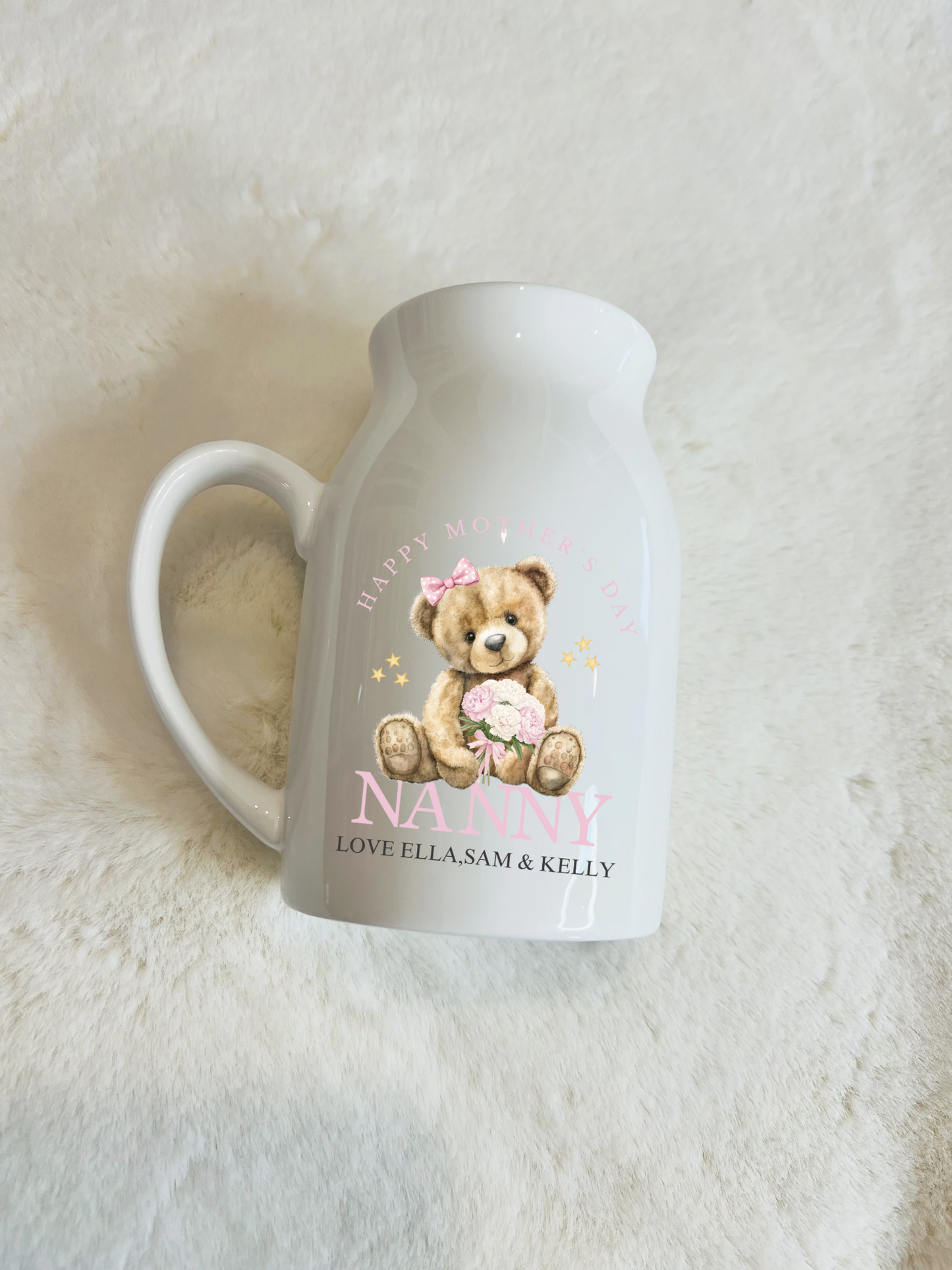 Personalised Vase/Milk Jug