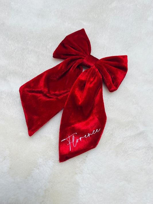 Personalised Christmas Bow