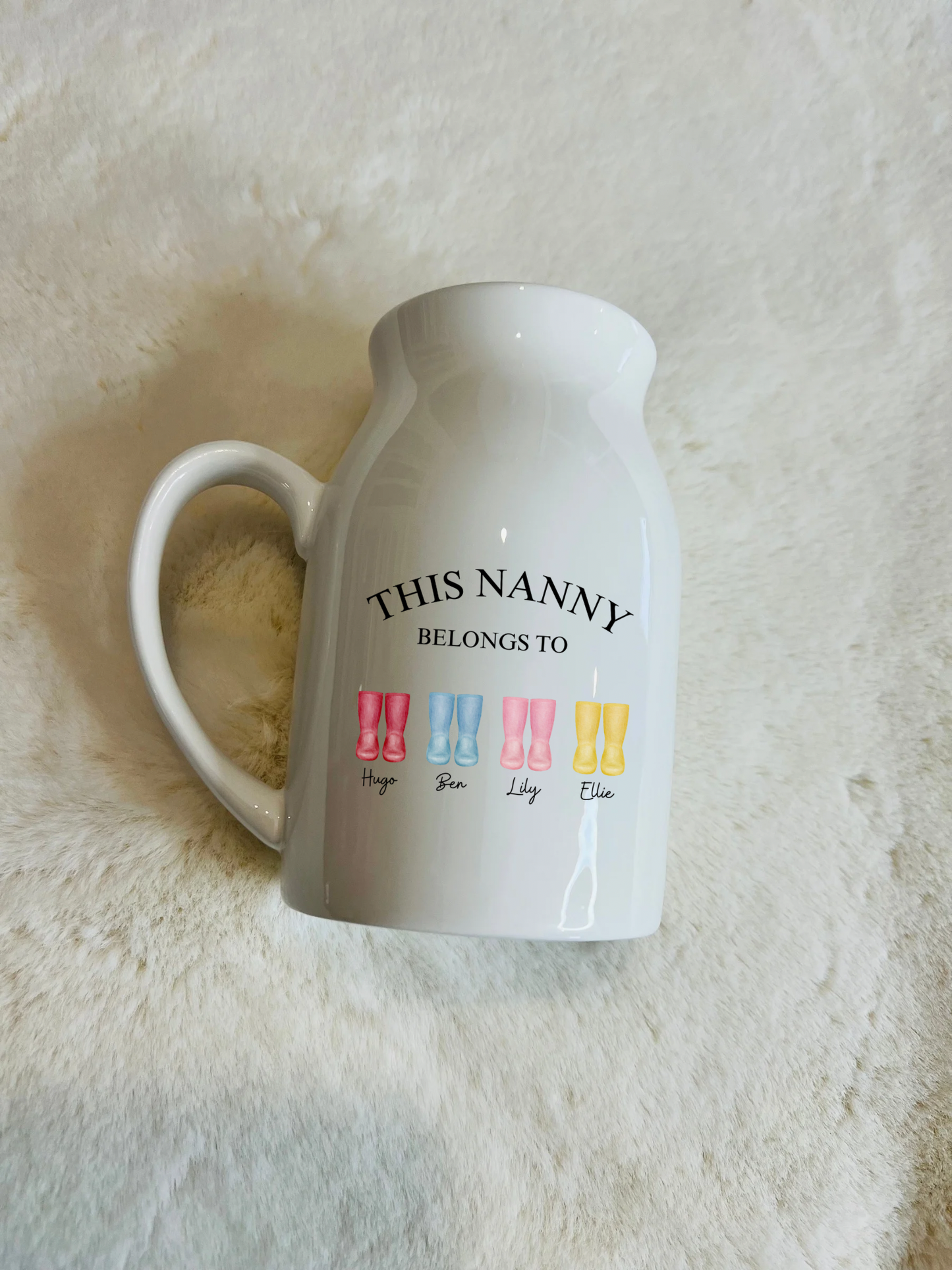 Personalised Vase/Milk Jug