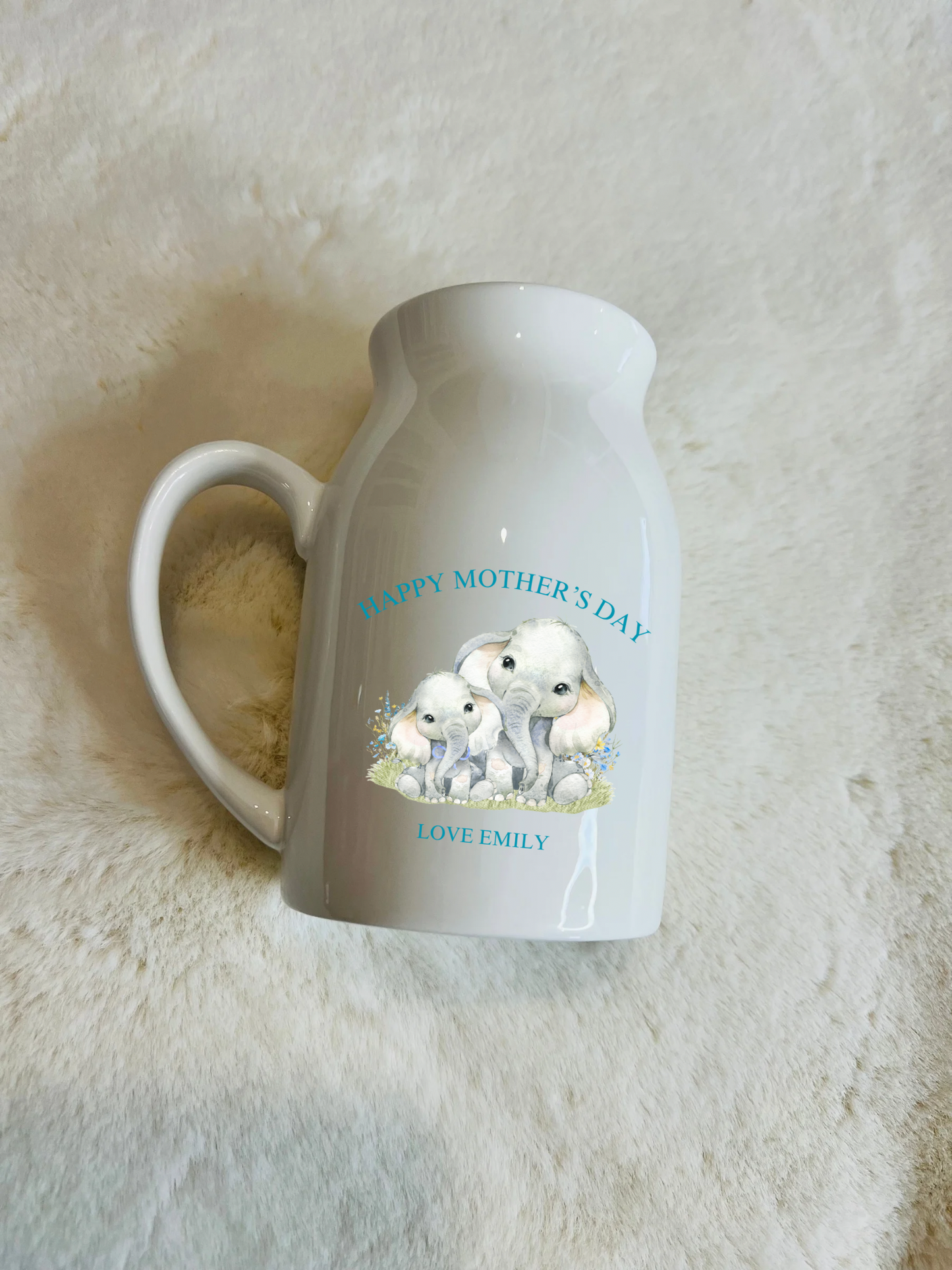 Personalised Vase/Milk Jug