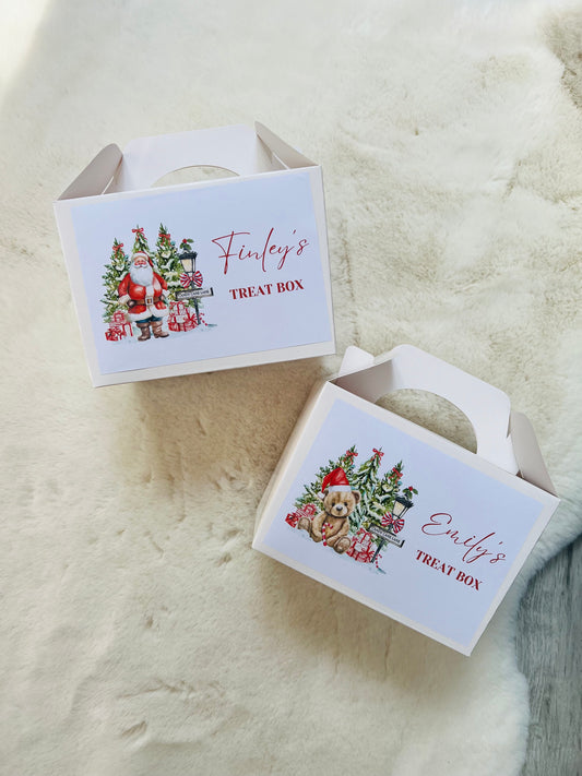 Personalised Christmas Treat Box