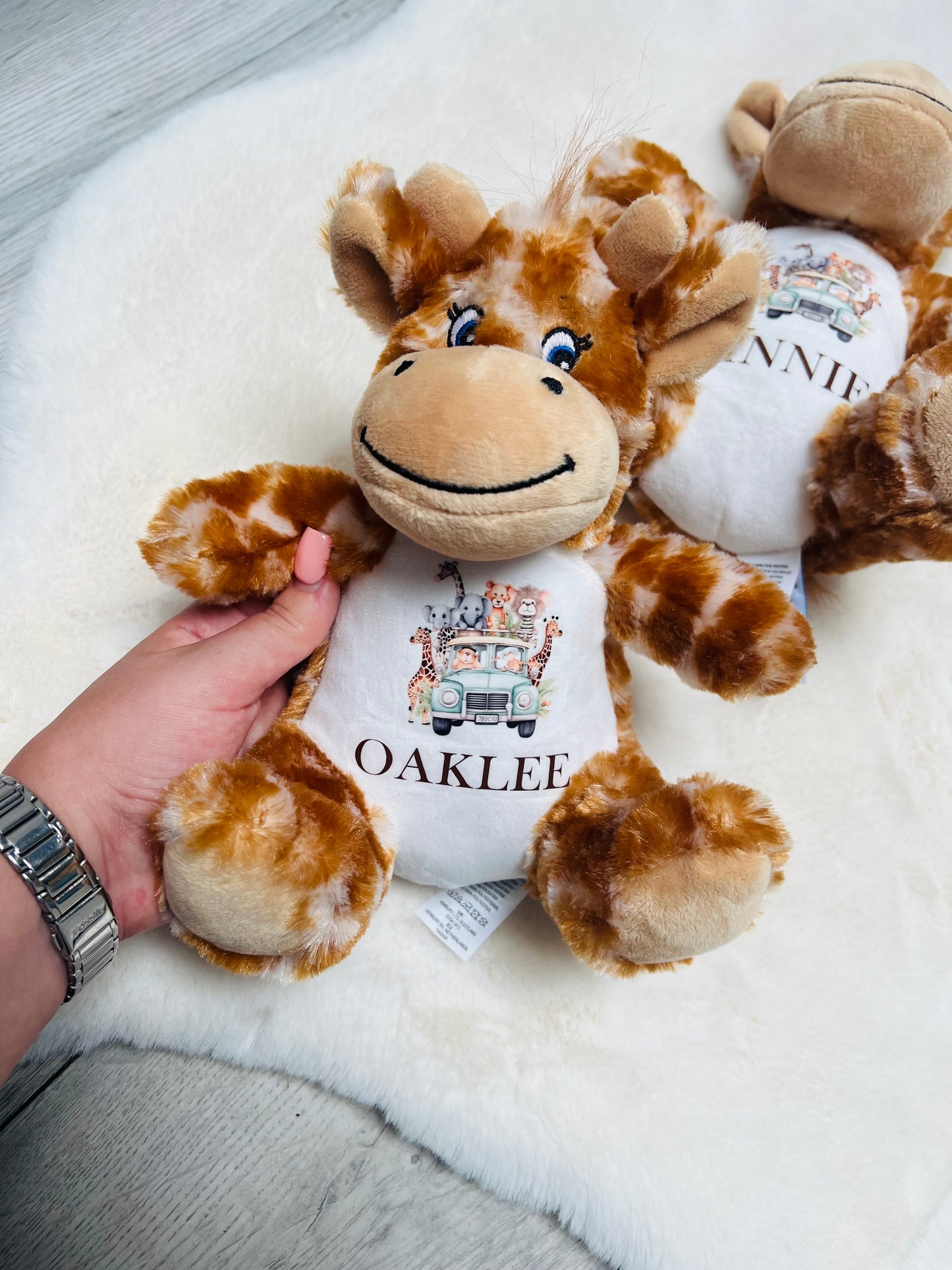 Personalised Safari Plush