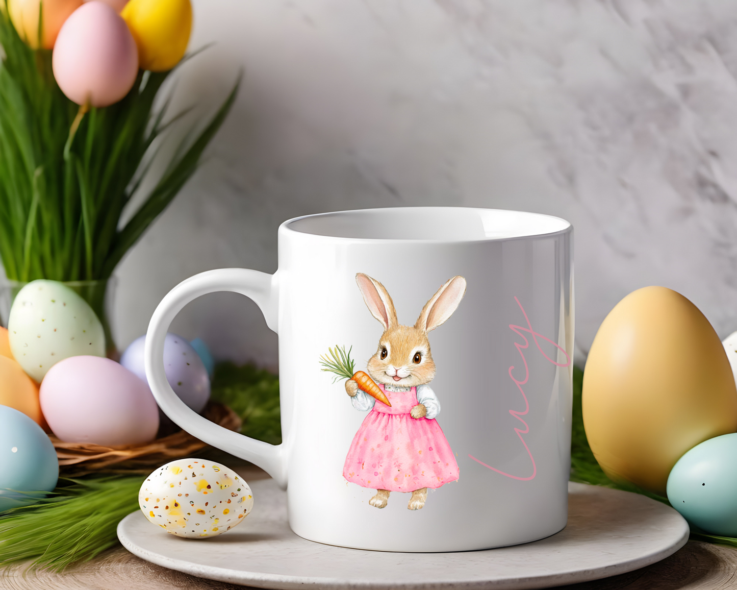 Personalised Easter Bunny Mug