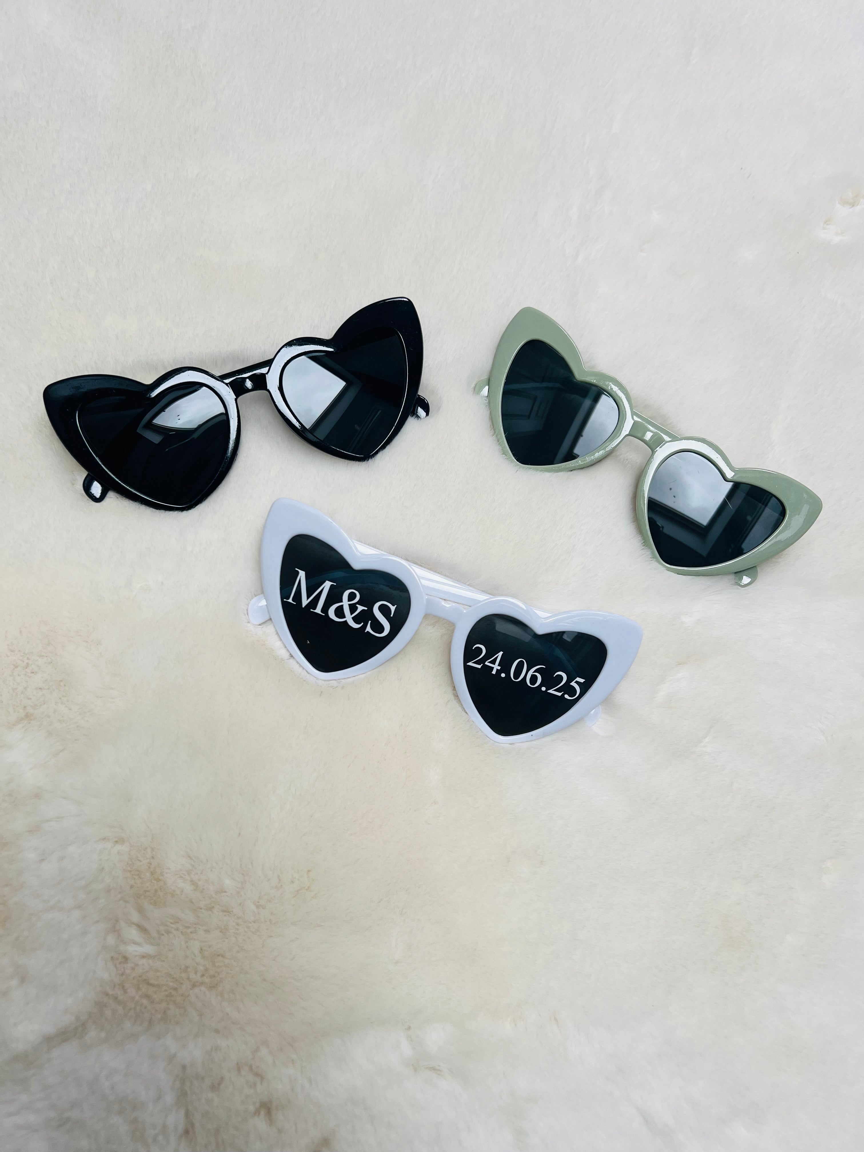 Personalised sunglasses wedding on sale