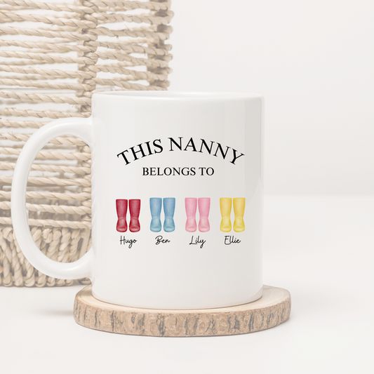 Personalised ‘Belongs To’ Mug