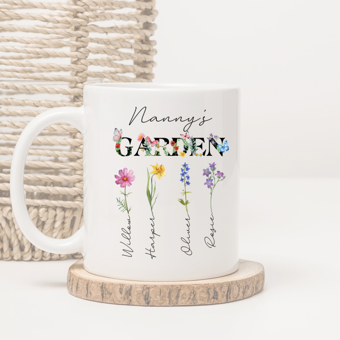 Personalised Garden Mug