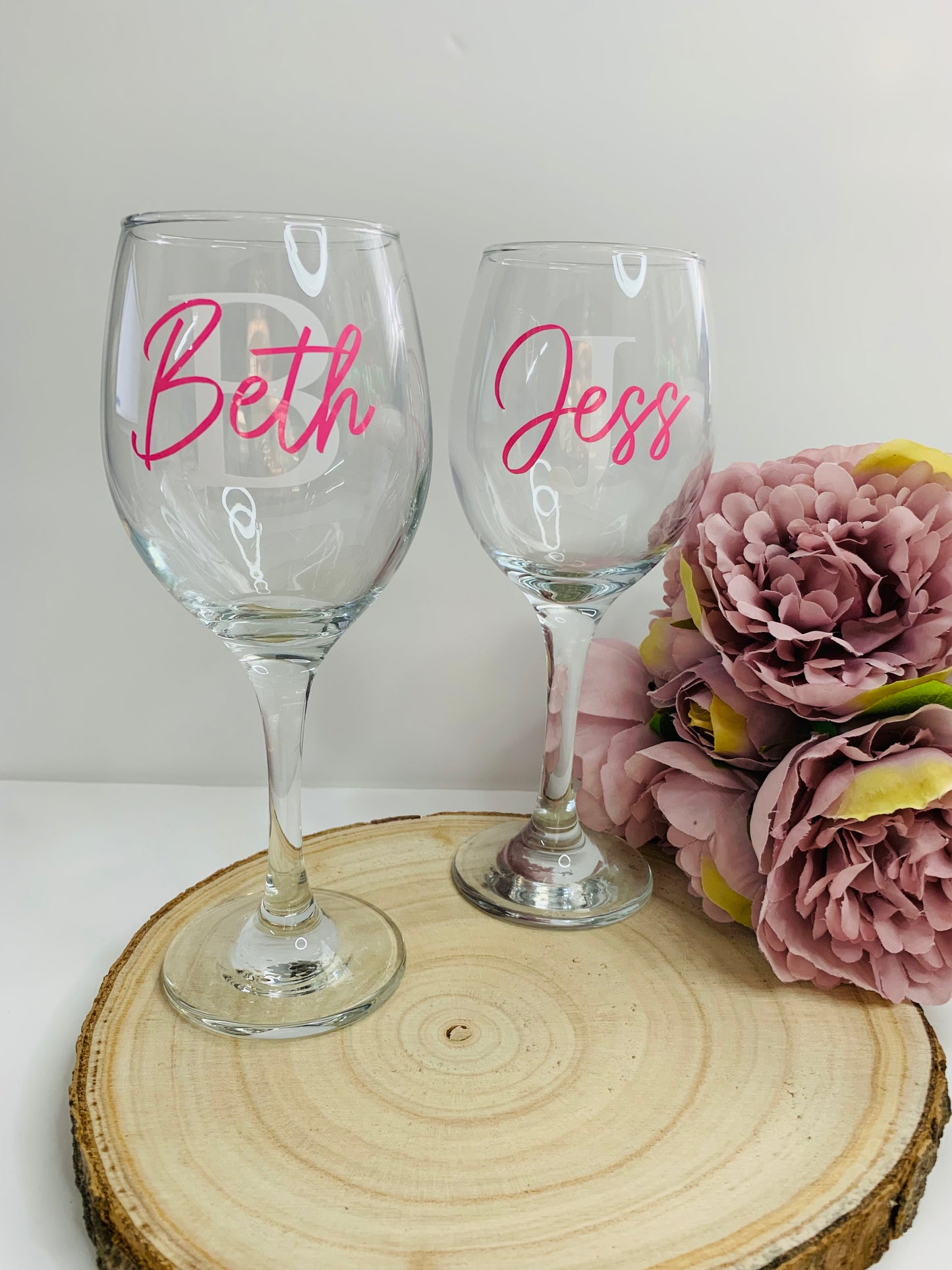 Personalised Wine Glass