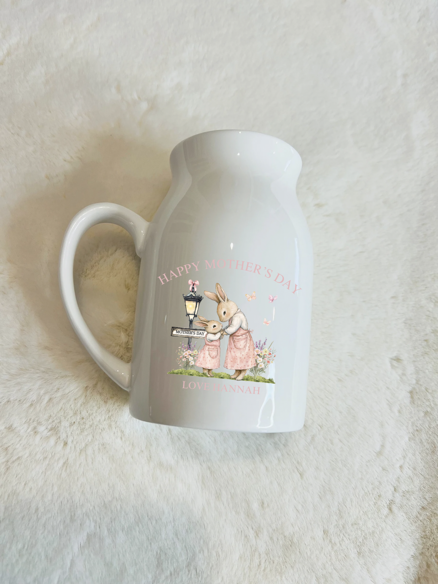 Personalised Vase/Milk Jug