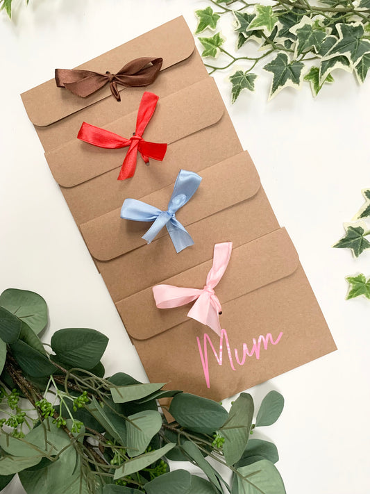 Personalised Gift Envelopes