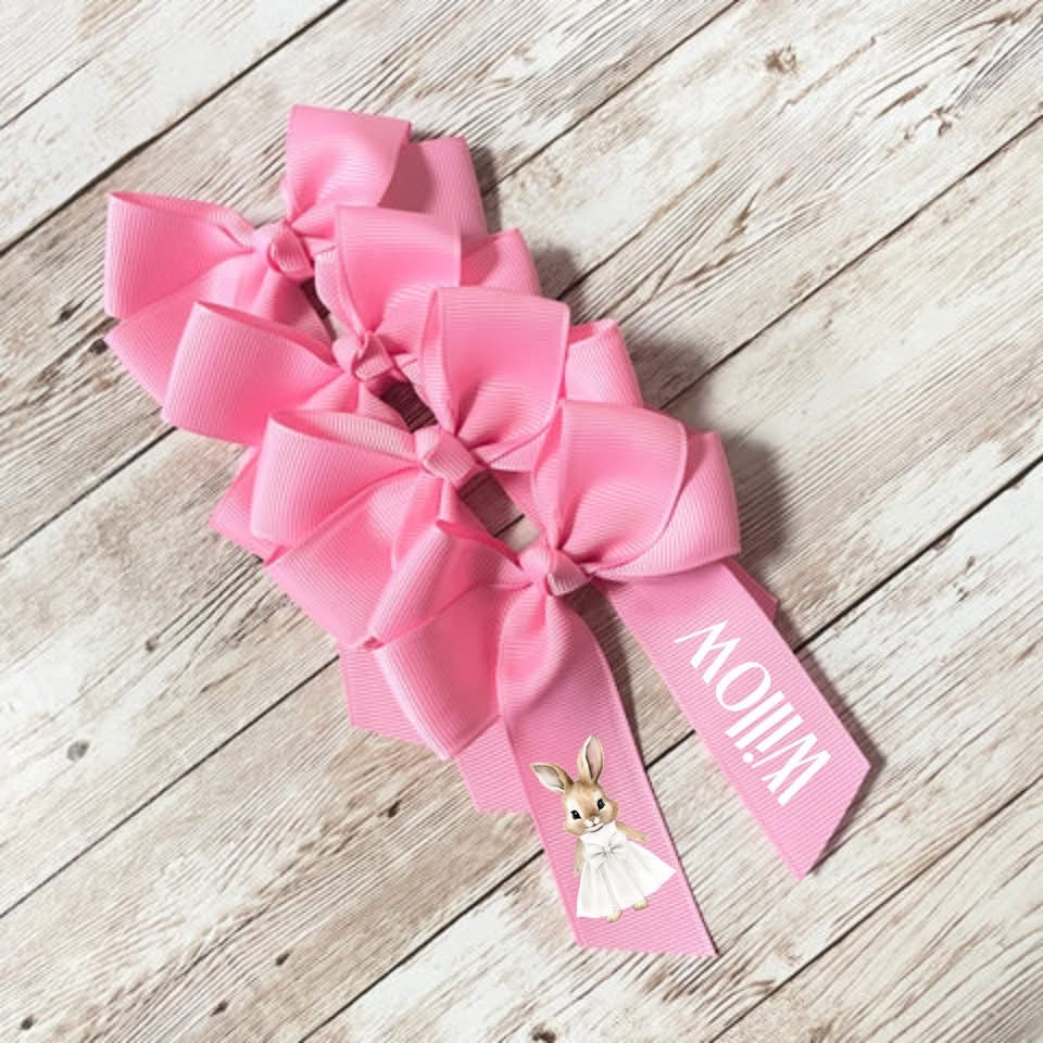 Personalised Easter Hair Bow