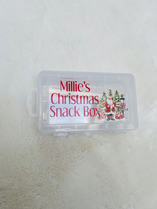 Personalised Christmas Snack Box-Small